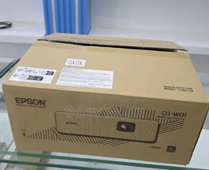 Brand New Packed With Cartoon
Epson Projector 
Model : CO-W01
With