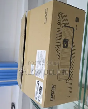 Brand New Packed With Cartoon
Epson Projector 
Model : CO-W01
With