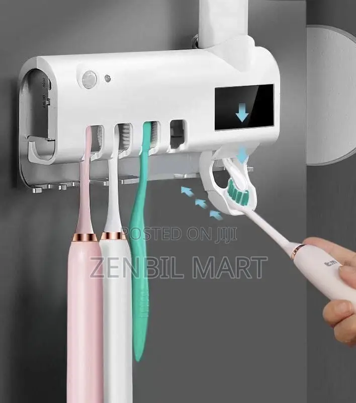 Multi Functional Toothbrush Sterilizer and Dispenser