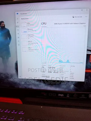 New Laptop Asus ROG Strix G17 16GB AMD Ryzen 9 SSD 512GB