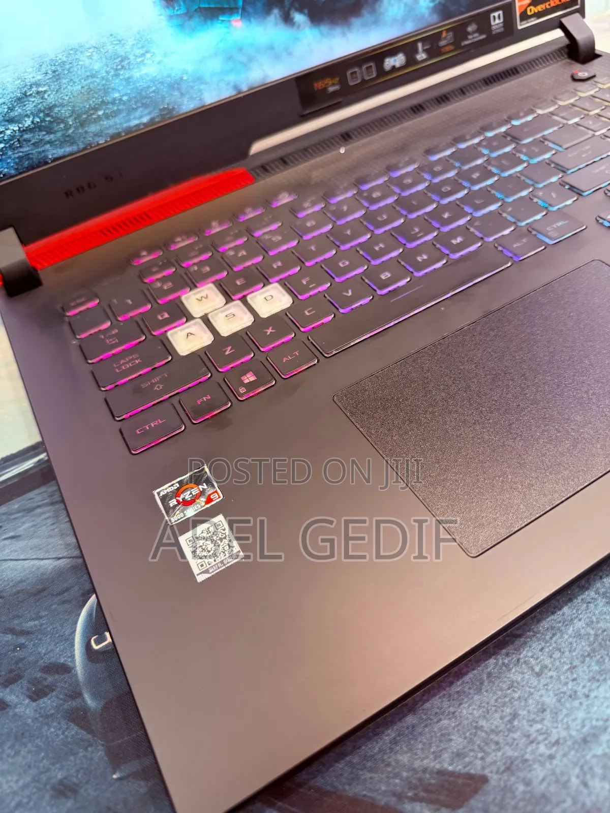 New Laptop Asus ROG Strix G17 16GB AMD Ryzen 9 SSD 512GB