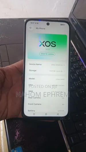 New Infinix Smart 20 64 GB Black