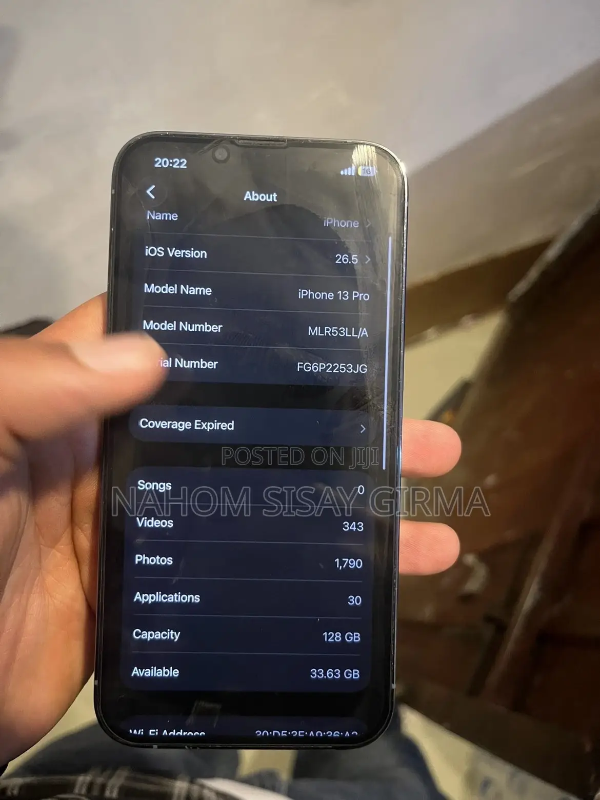New Apple iPhone 13 Pro 128 GB Silver