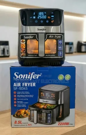 Sonifer Air Fryer 8.5L – 2200W Digital Touchscreen Air Fryer