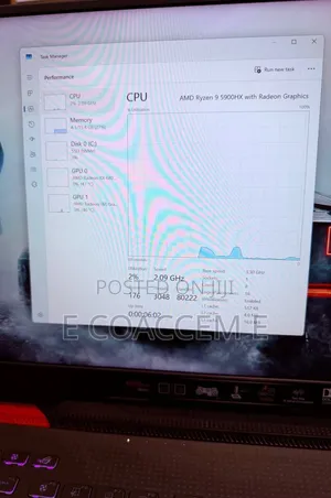 New Laptop Asus ROG Strix G17 16GB AMD Ryzen 9 SSD 1T