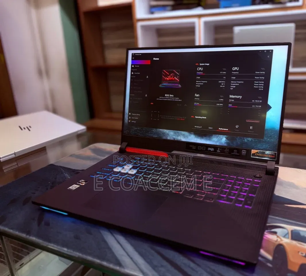 New Laptop Asus ROG Strix G17 16GB AMD Ryzen 9 SSD 1T
