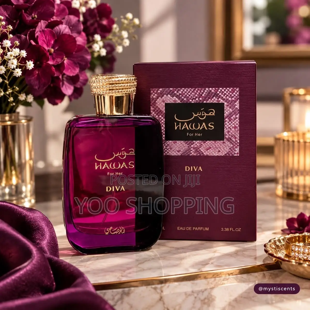 HAWAS DIVA PERFUME FOR WOMEN(Dupe of Valentino Donna)