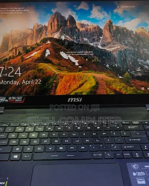 New Laptop MSI Pulse GL66 32GB Intel Core i9 SSD 1T