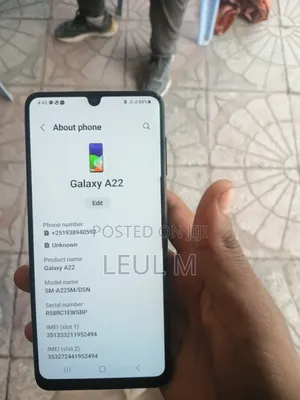 Samsung Galaxy A22 64 GB Black