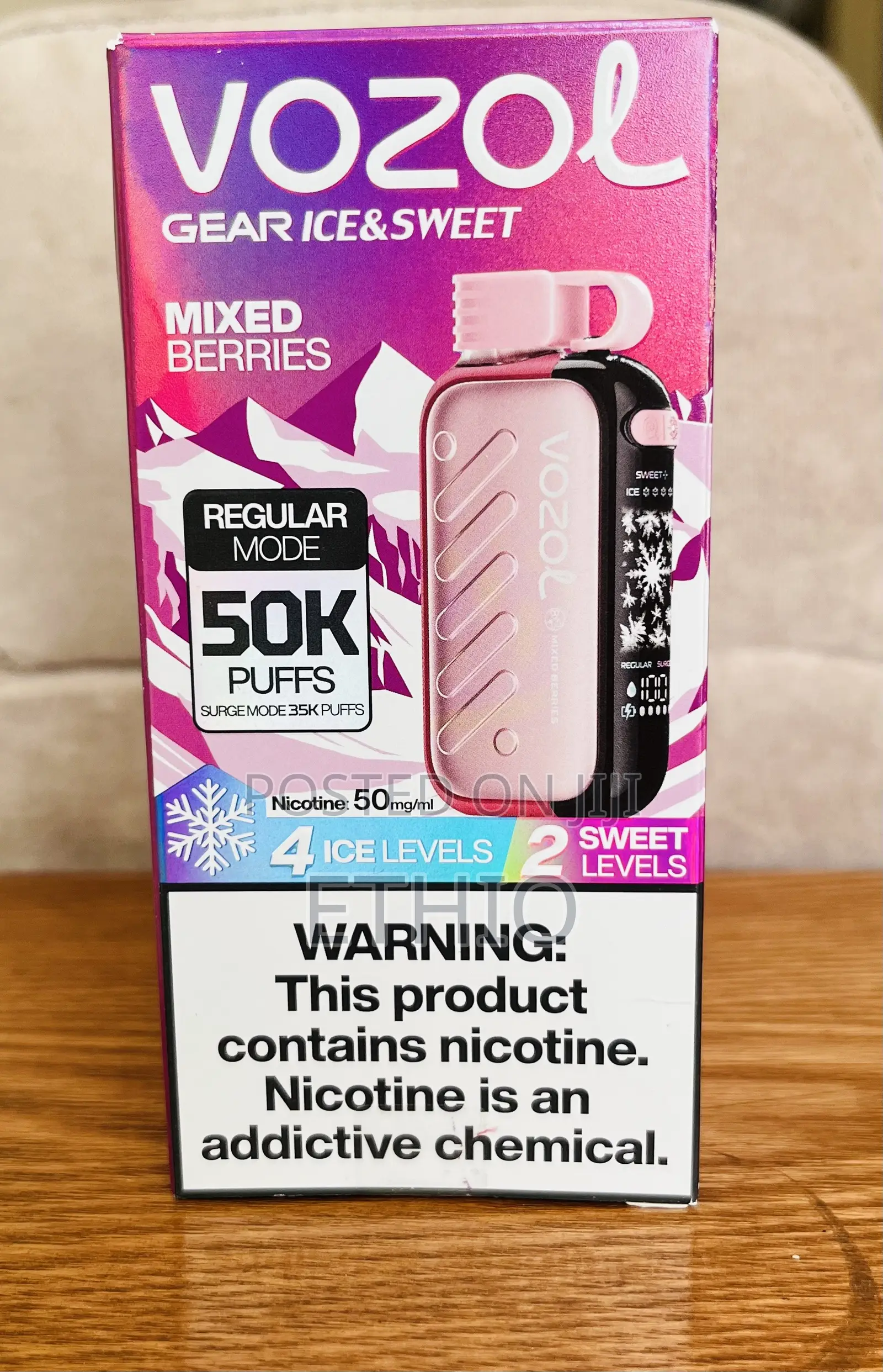 Vozol Gear Ice & Sweet Mixed Berries 50000 Puff