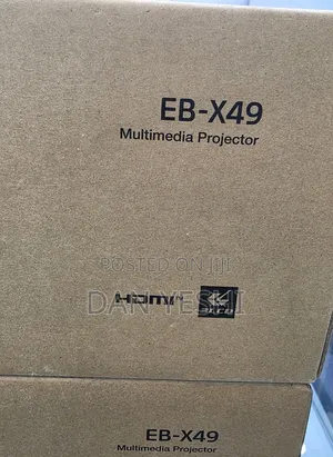 Brand New Epson Projector 
Model : EB-X49 
Technology: