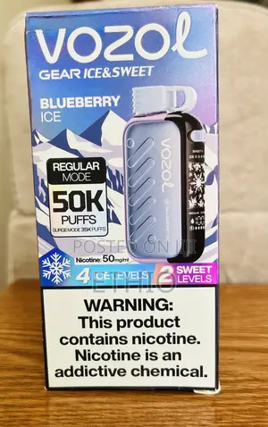 Vozol Gear Ice & Sweet Blueberry Ice 50000 Puff