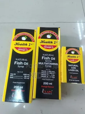 Health First Fish Oil With Multi Vitamin Syrup