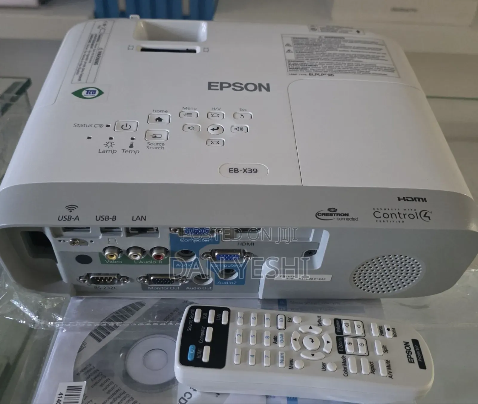 EPSON Projector 
Model Name: EB-x39
Hardware I