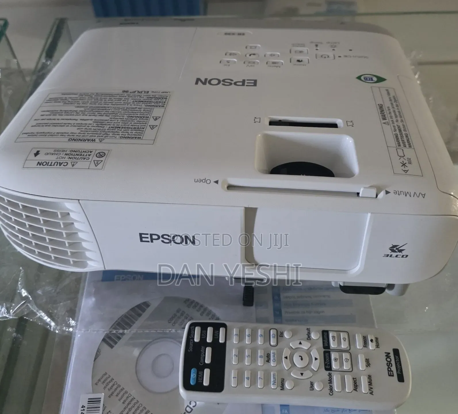 EPSON Projector 
Model Name: EB-x39
Hardware I