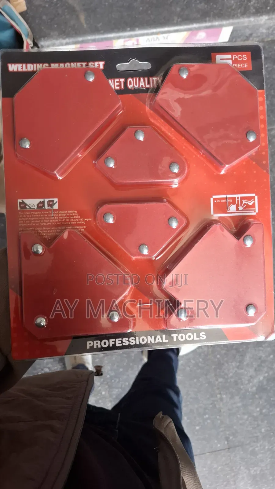 Welding Magnet እስኳድራ
