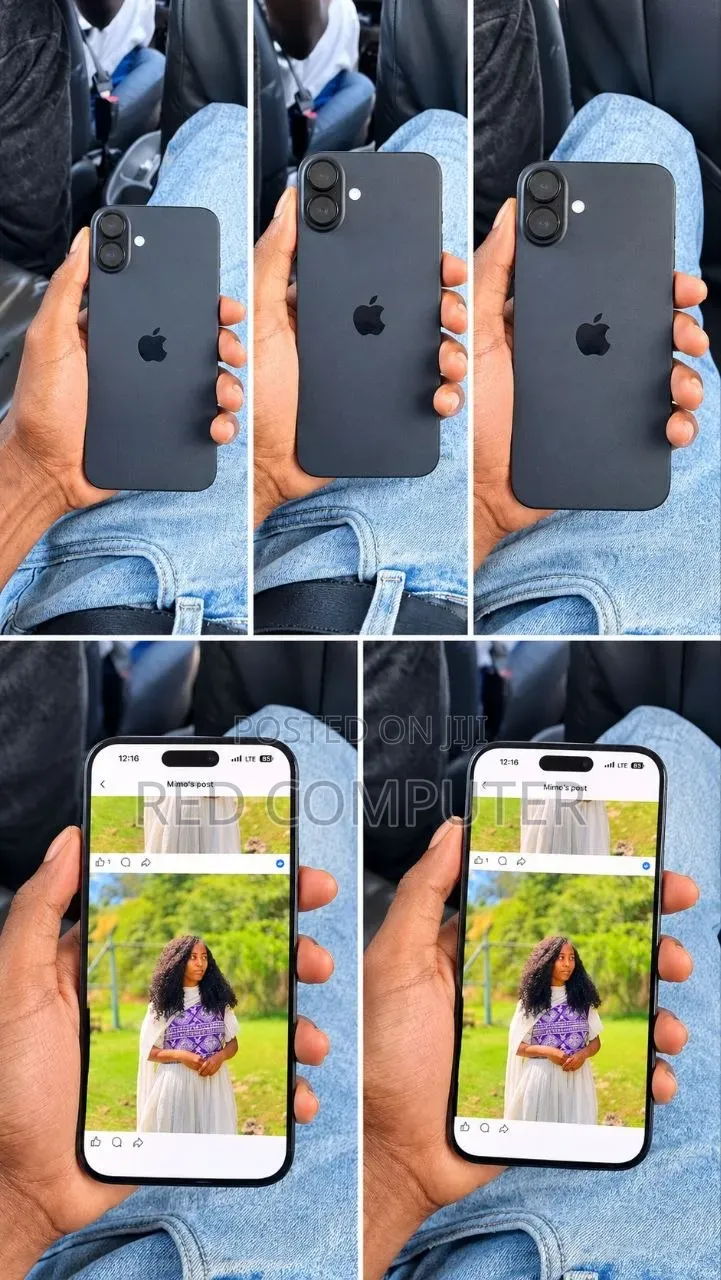New Apple iPhone 16 Plus 128 GB Black