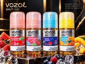 Vozol Salt Nicotine Oil 30ml Unbox the New Edition