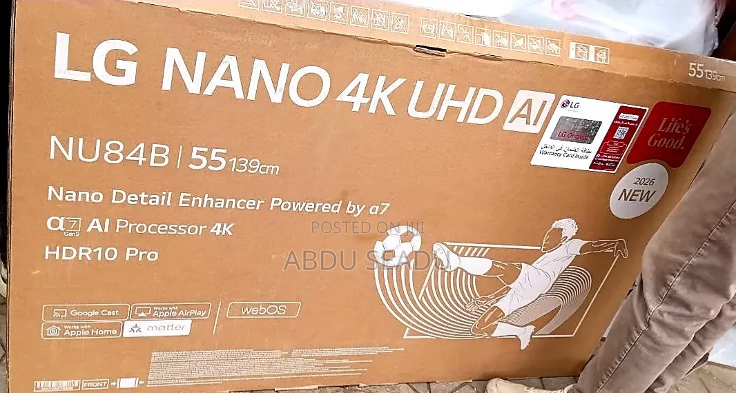 LG TV 55 Inch Nano 4k Uhd Ai