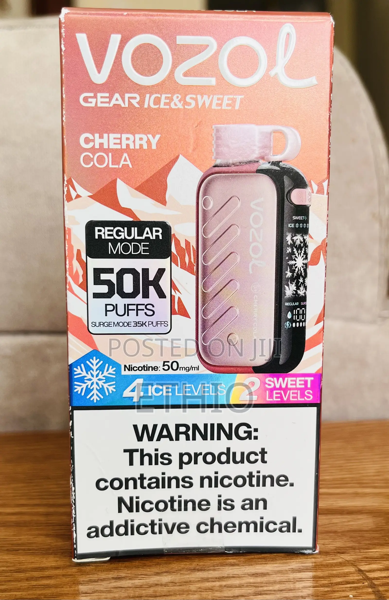 Vozol Gear Ice & Sweet Cherry Cola 50000 Puff