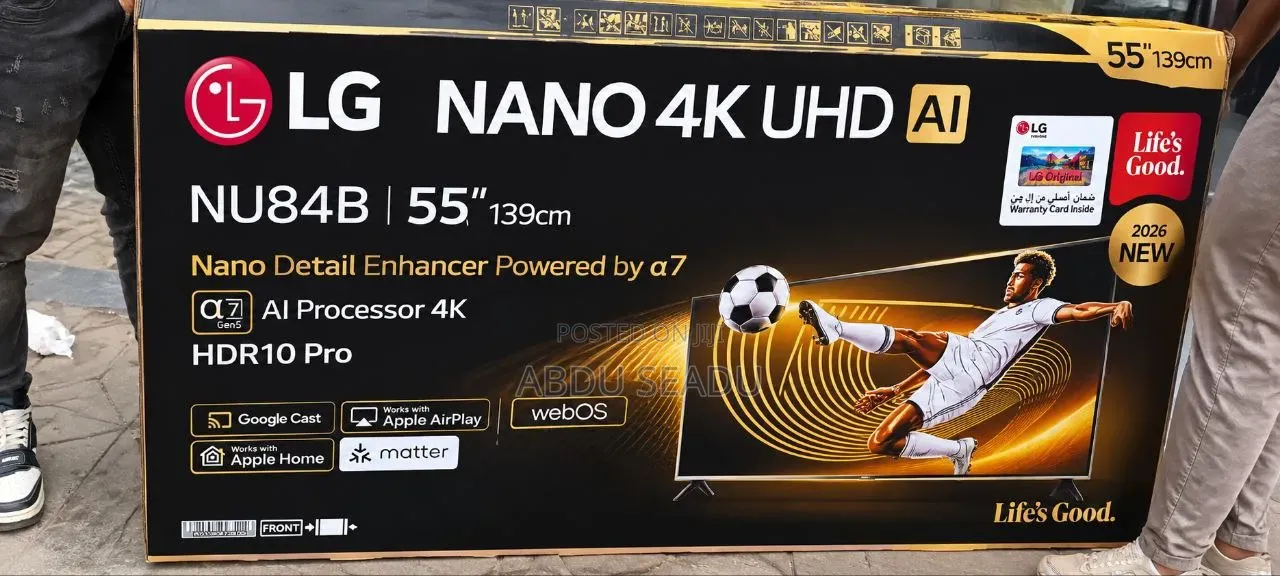 LG TV 55 Inch Nano 4k Uhd Ai