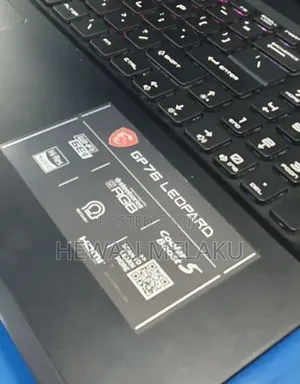 New Laptop MSI GP75 Leopard 16GB Intel Core i7 SSD 512GB