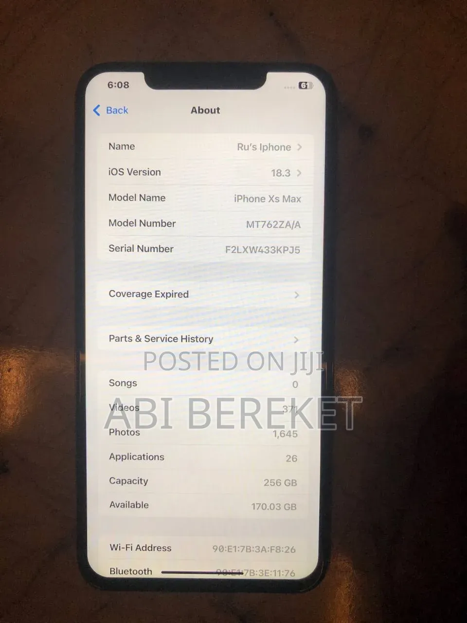 Apple iPhone XS Max 256 GB Gold