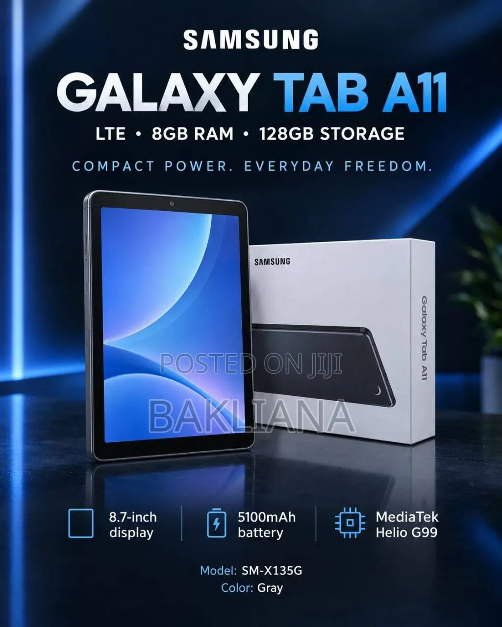 New Samsung Galaxy Tab A11 128 GB