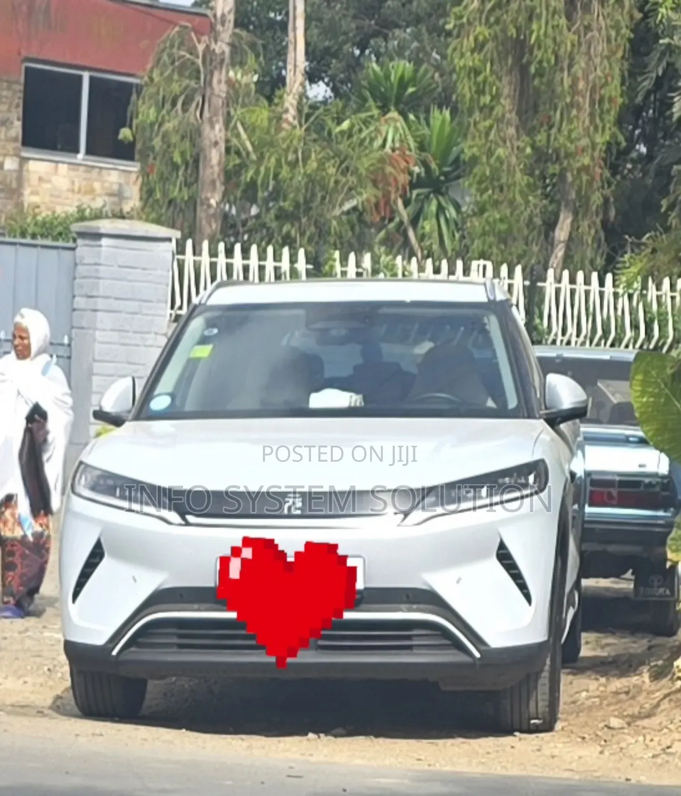 New BYD Yuan Up 2025 White