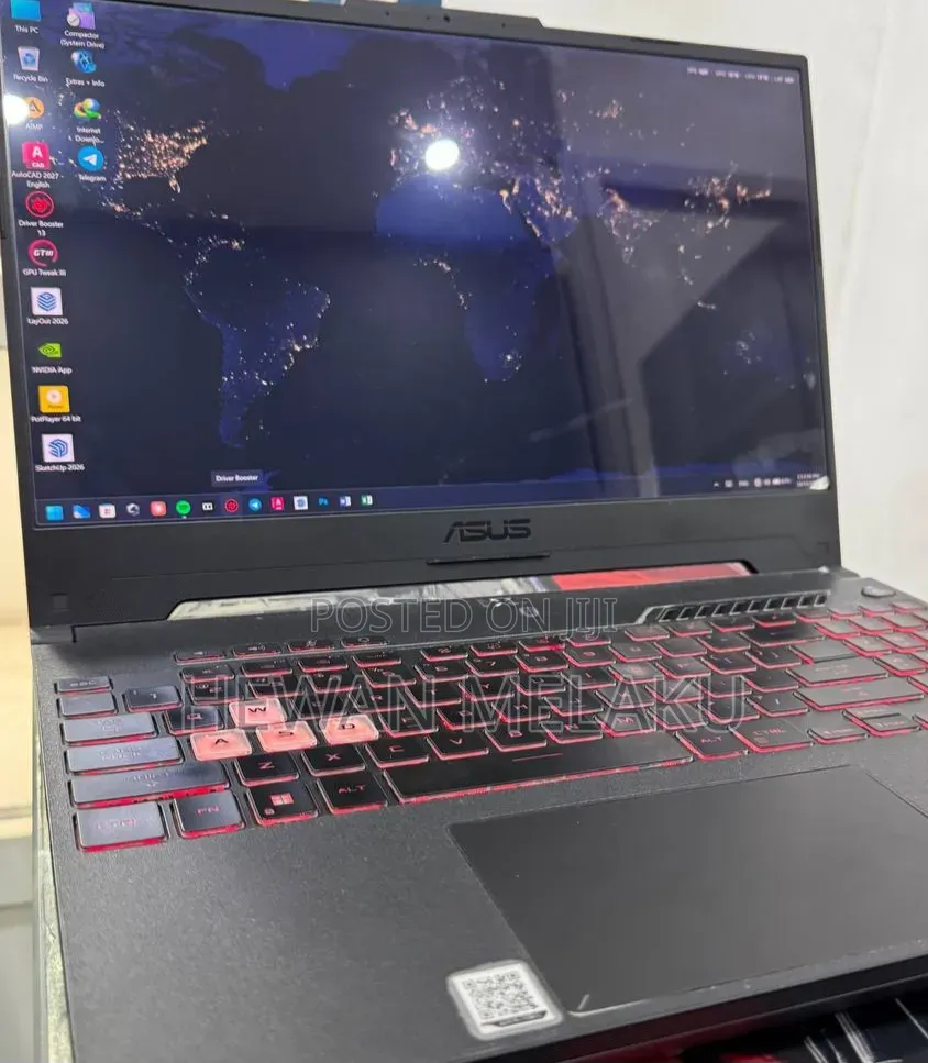 New Laptop Asus TUF Gaming A15 16GB Intel Core i7 SSD 512GB