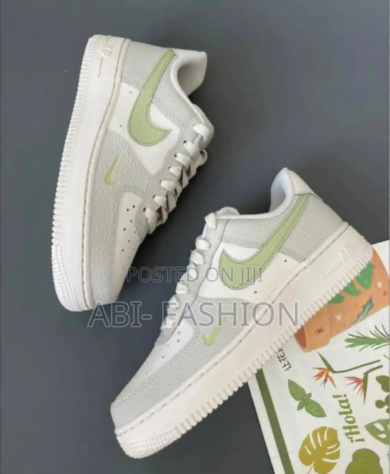 Nike Air Force 1 White Green Fashion Shoes | New Arrival