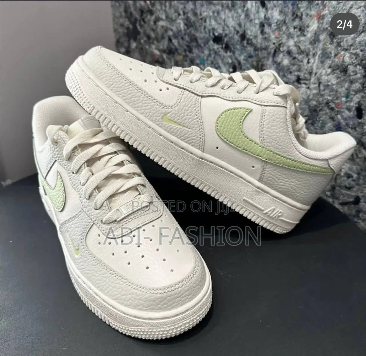 Nike Air Force 1 White Green Fashion Shoes | New Arrival