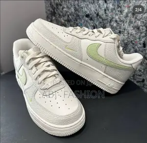 Nike Air Force 1 White Green Fashion Shoes | New Arrival