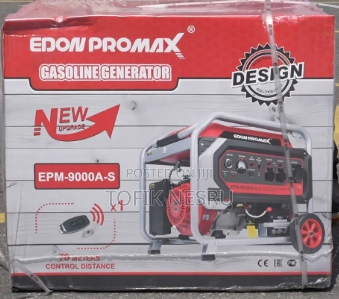 Edon Promax Gassoline Generator Model Epn-9000-1 8kw