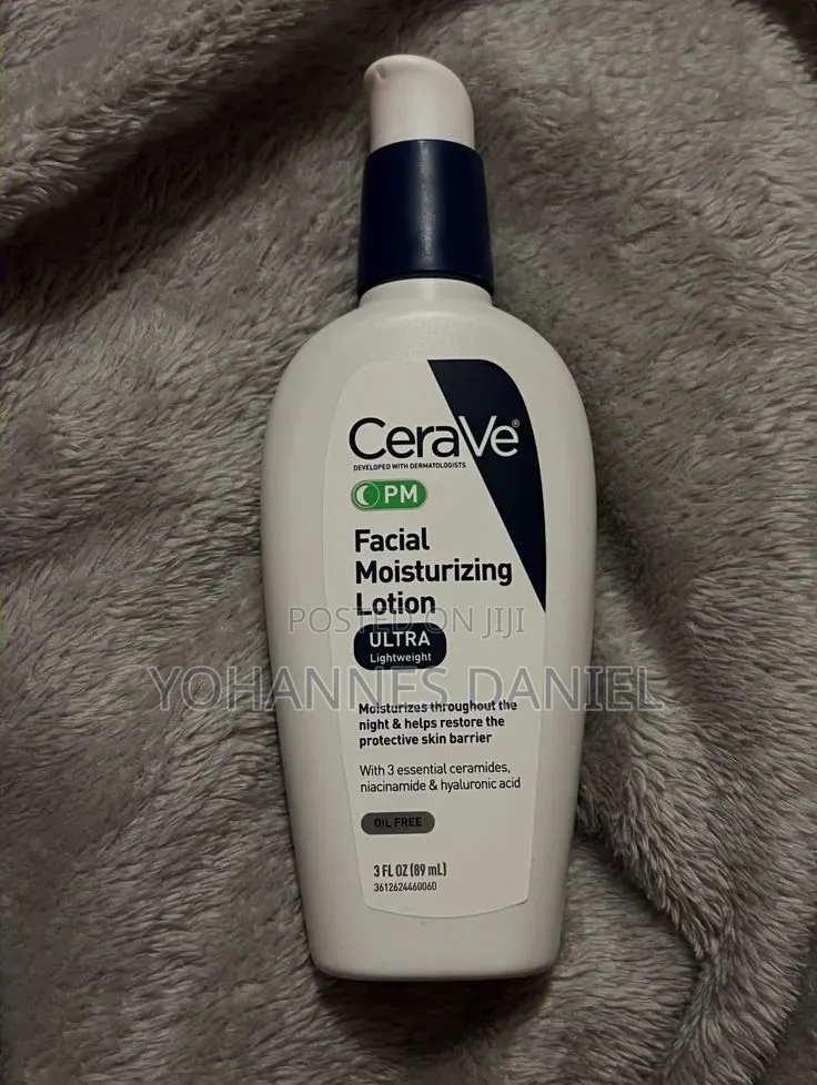 CeraVe PM Moisturizer – Night Face Moisturizer