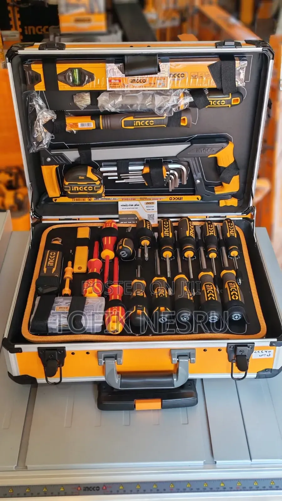 Mechanical and Electrical Tool Box Ingco 287pcs Set