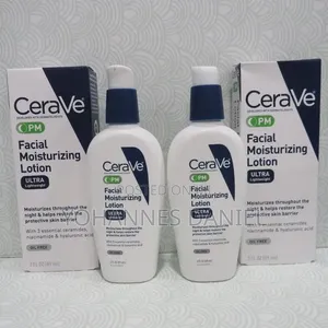 CeraVe PM Moisturizer – Oil-Free Face Lotion