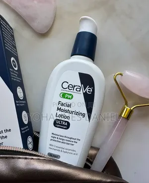 CeraVe PM Moisturizer – Hyaluronic Acid Face Lotion