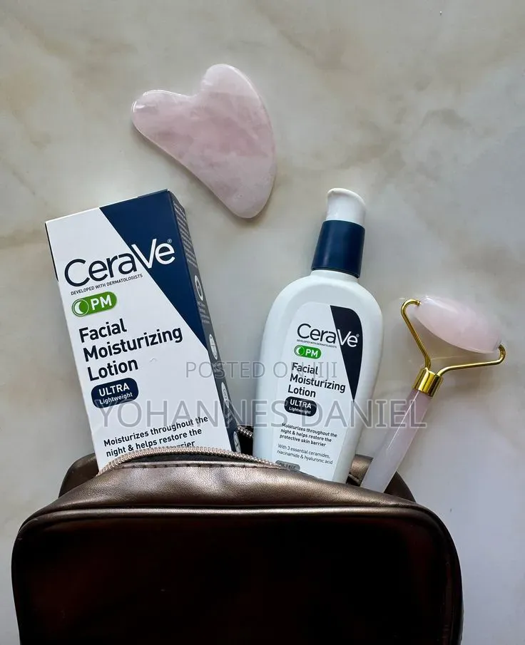 CeraVe PM Moisturizer – Nighttime Skincare Lotion