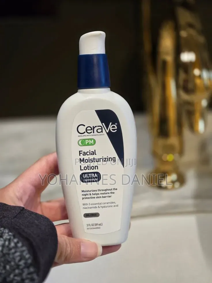 CeraVe PM Moisturizer – Face Hydrating Lotion