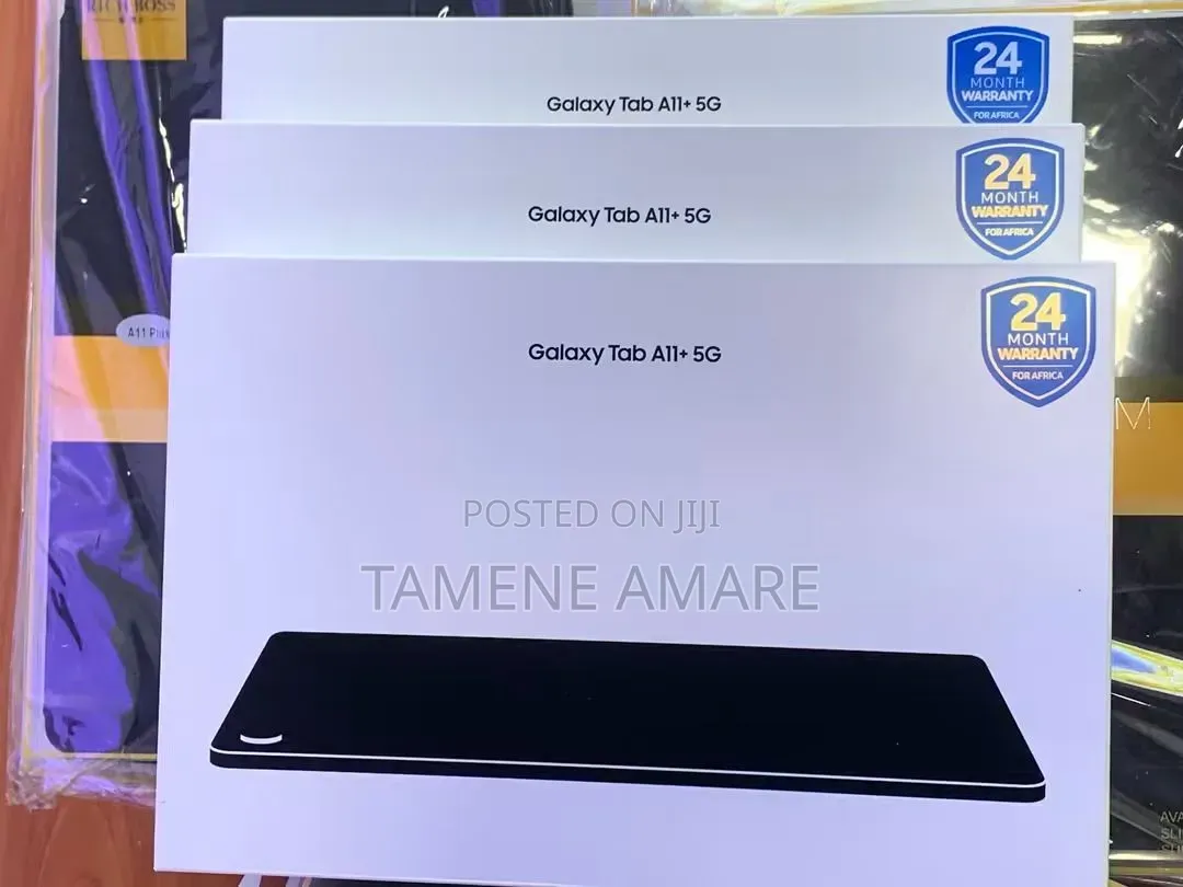 New Samsung Galaxy Tab A11 5G 128 GB Black