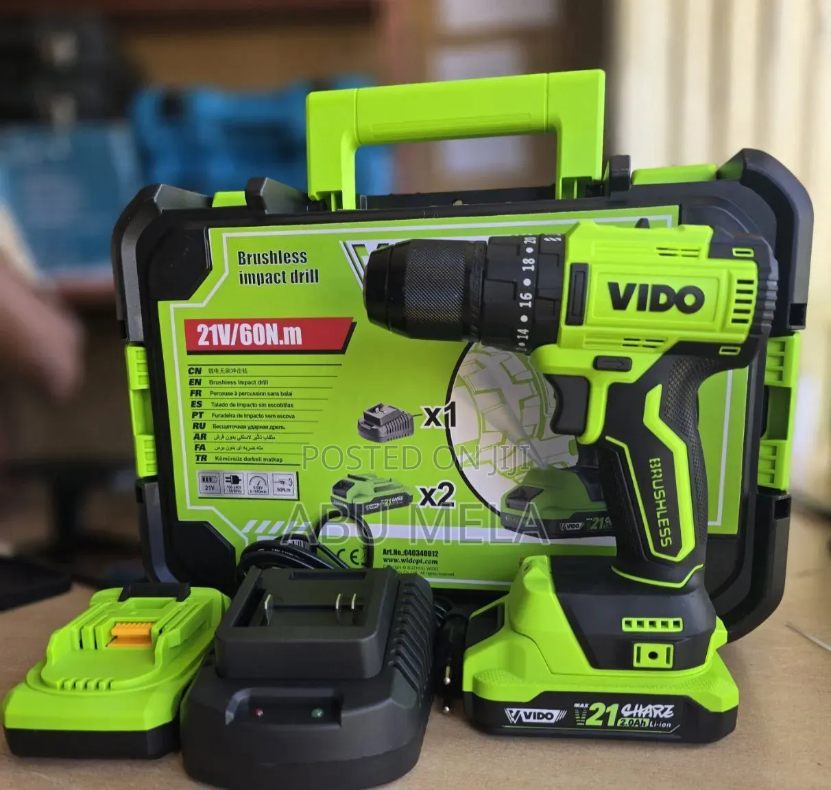 Vido Brande Brushles Drill