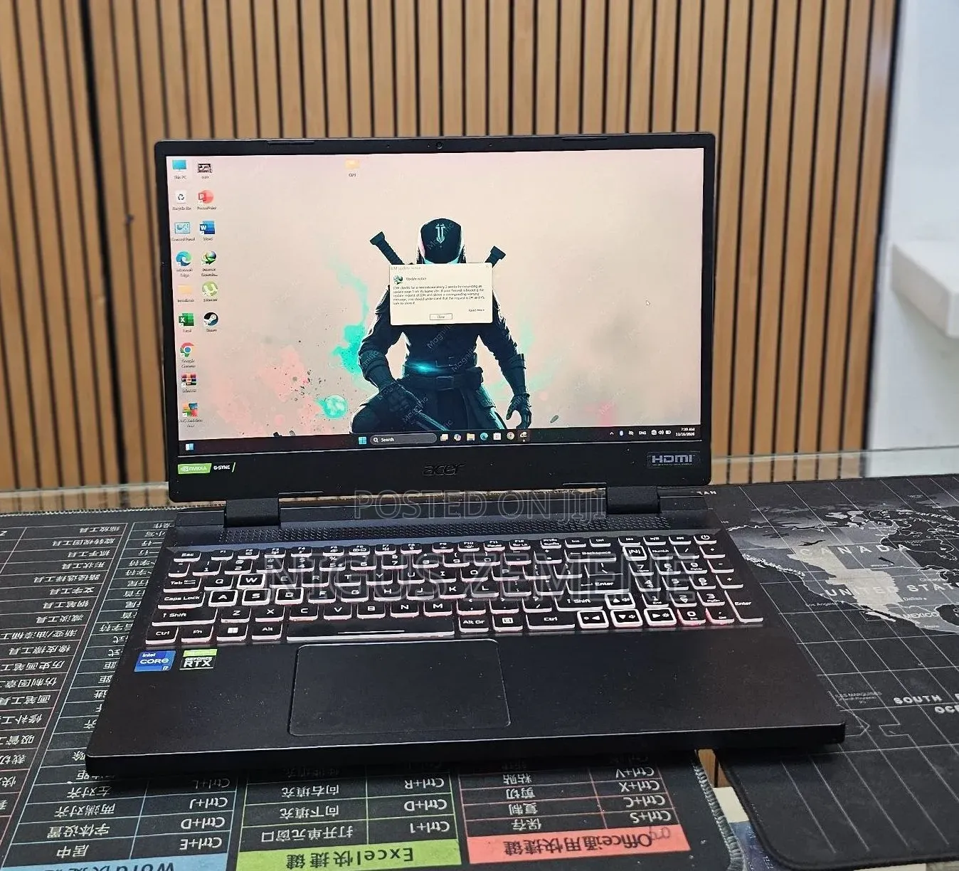 New Laptop Acer Nitro 5 16GB Intel Core i7 SSD 1T
