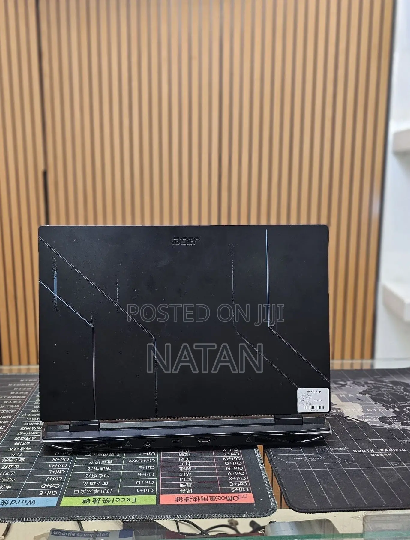 New Laptop Acer Nitro 17 16GB Intel Core i7 SSD 1T