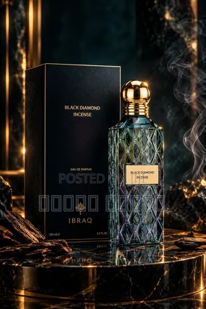 Black Diamond Lncense From the IBRAQ Brand Ibrahim Al-Qurashi