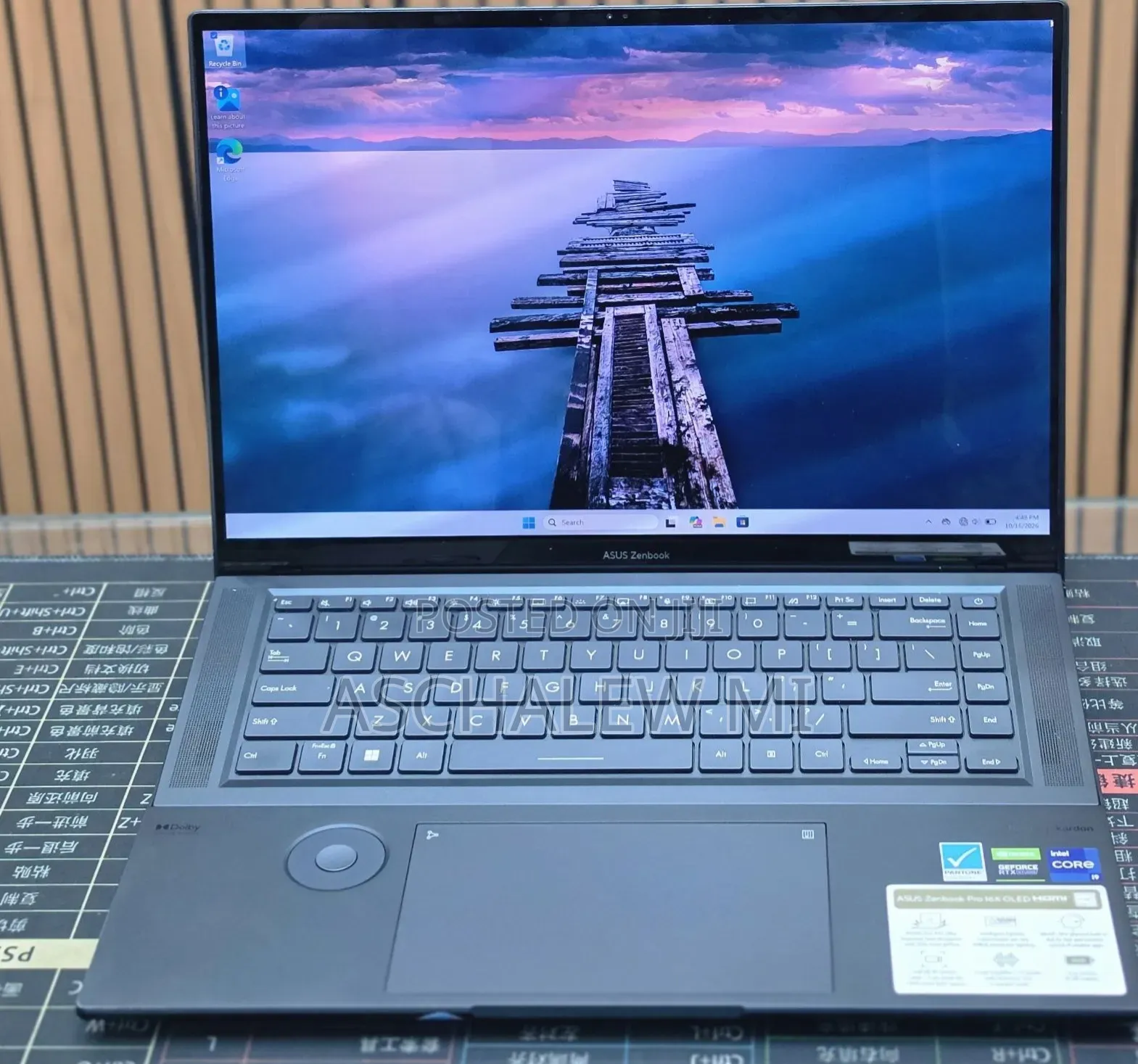 New Laptop Asus Zenbook 15 OLED 32GB Intel Core i9 SSD 1T