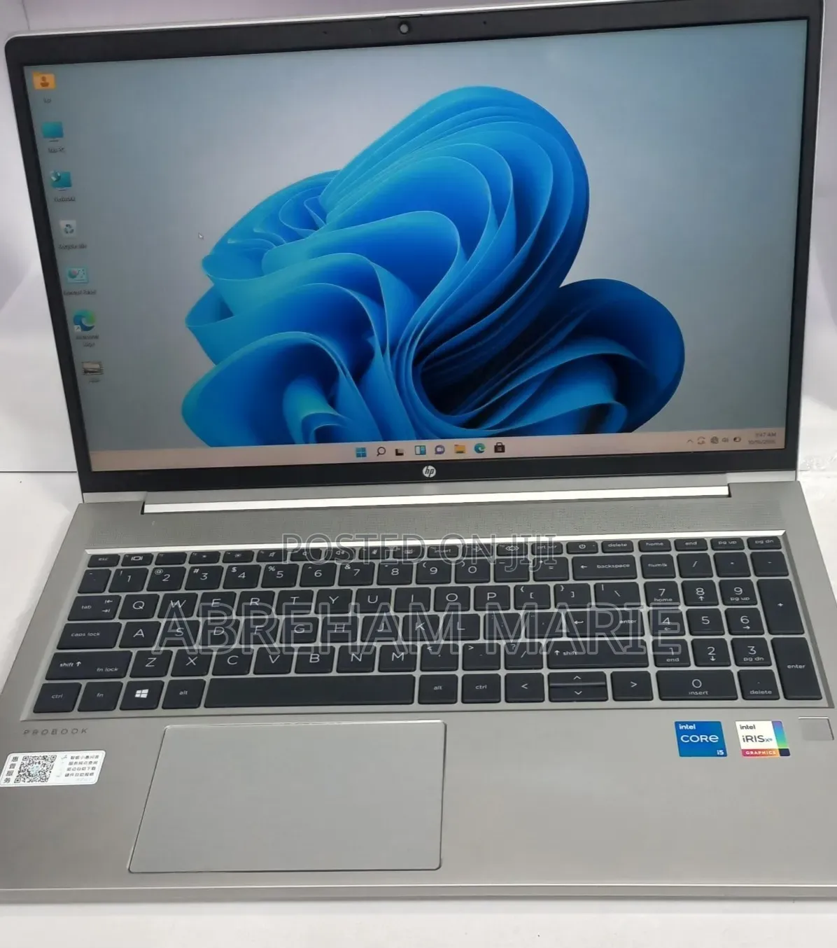 New Laptop HP Probook 11 EE G1 16GB Intel Core i5 SSD 512GB