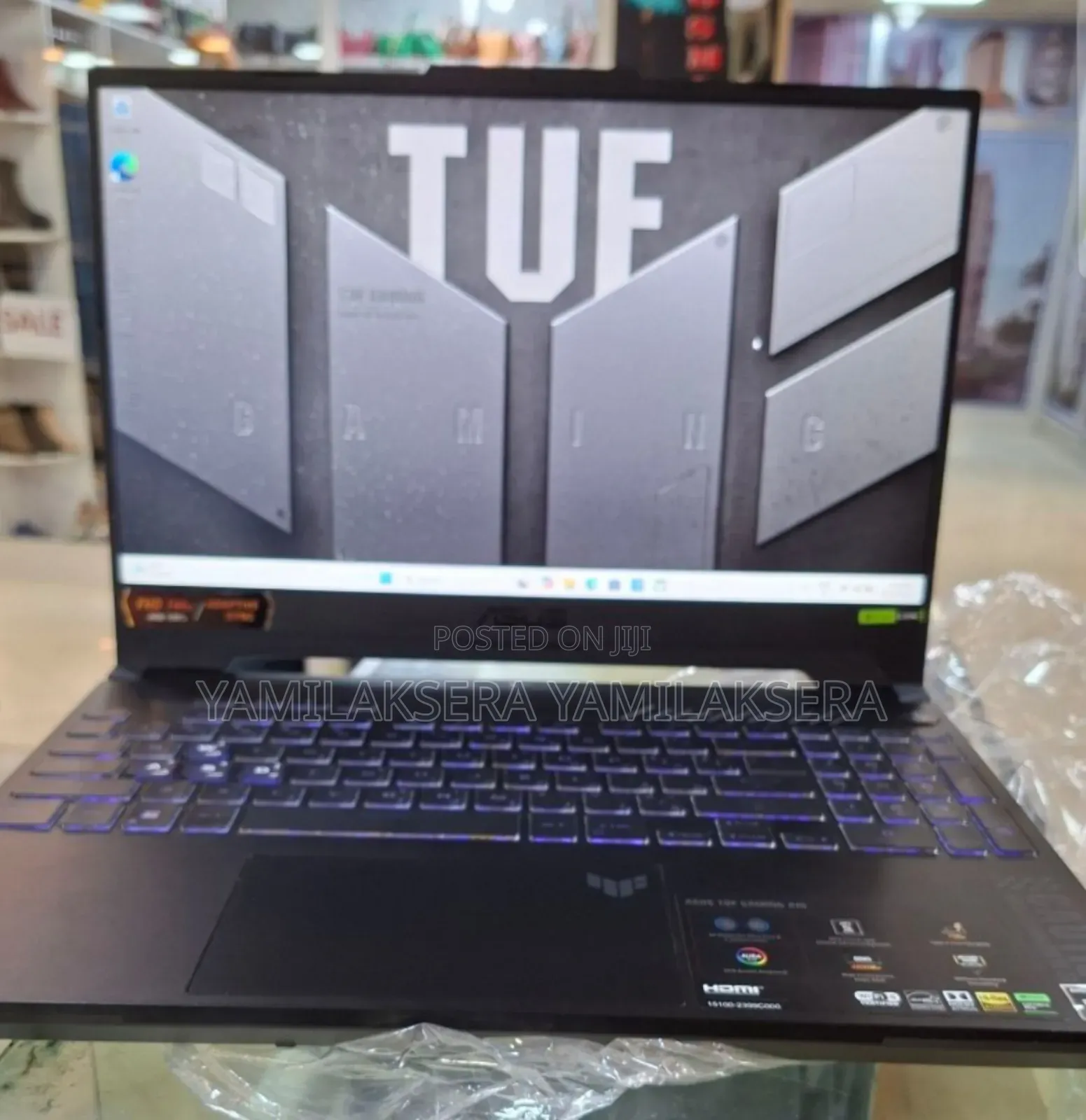 New Laptop Asus TUF Gaming A15 16GB AMD Ryzen 7 SSD 512GB