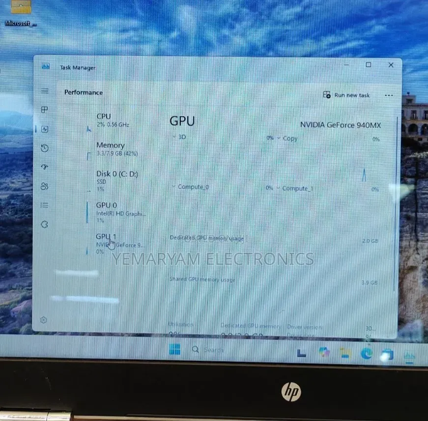 New Laptop HP Pavilion 15 8GB Intel Core i5 SSD 256GB