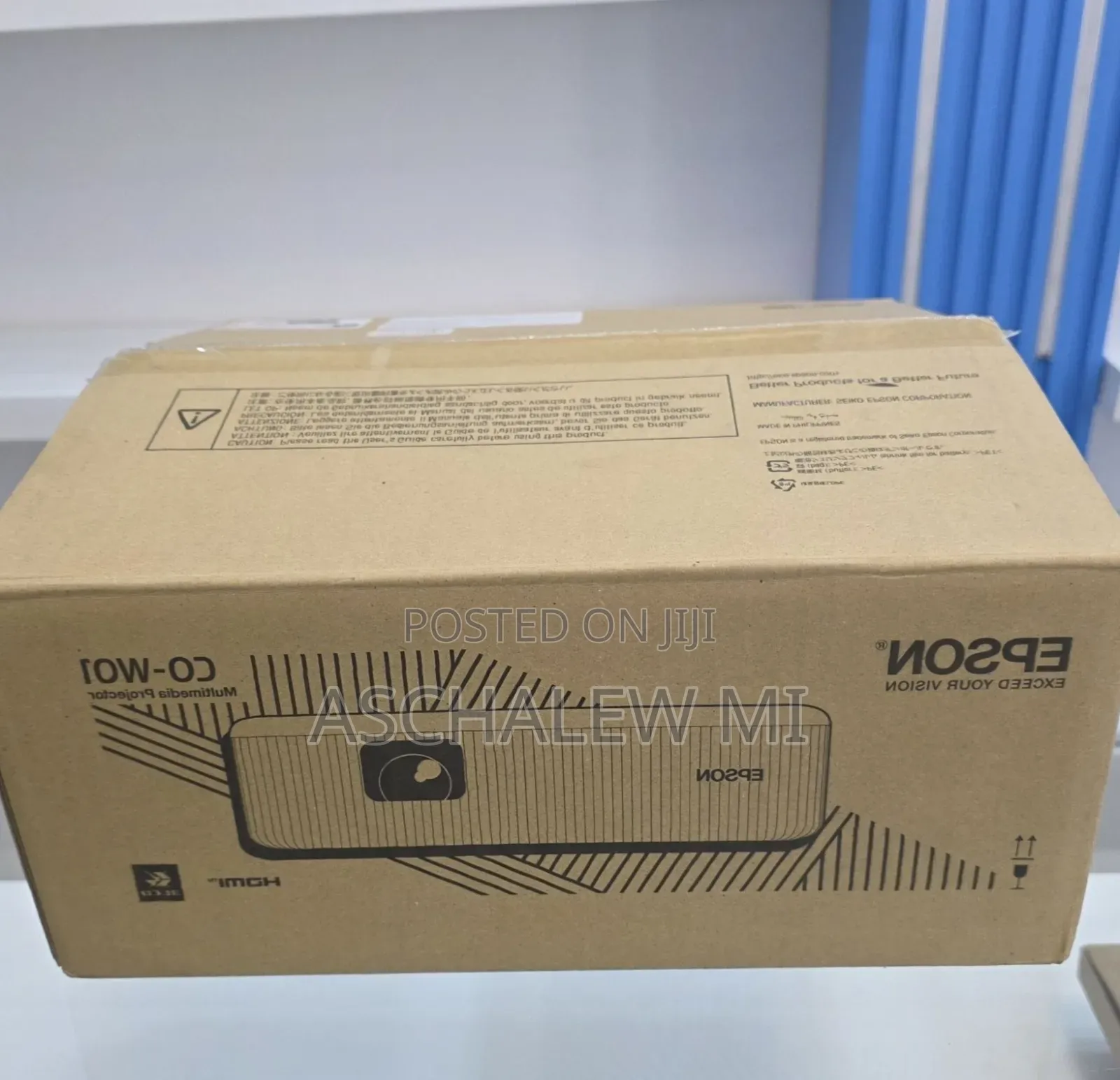Brand New Packed With Cartoon
Epson Projector 
Model